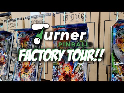 My Turner Pinball Factory Tour