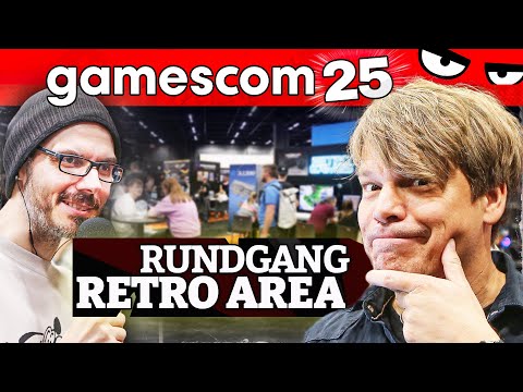 Wir zeigen, was FRÜHER ALLES BESSER WAR! Rundgang Retro Area | gamescom 2025