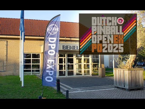 Dutch Pinball Open Expo 2025 - Twenty-Eight Minute Tour - Pinball News