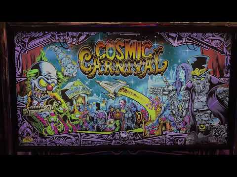 Cosmic Carnival Pinball Machine Review and Gameplay - 8.4 - Suncoast Pinball - Desktop Version