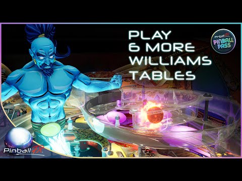 Pinball FX Early Access - New Williams Remasters - Play Cirqus Voltaire, Tales of the Arabian Nights