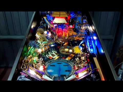FLIPPER PINBALL STARGATE GOTTLIEB SUPER LED MOD + GLIDER CRAFT MOD