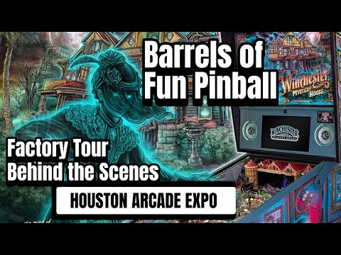 Barrels of Fun Pinball Factory Tour