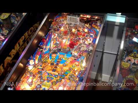 NBA Fastbreak Pinball Machine - www.ThePinballCompany.com