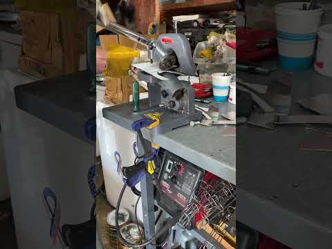 Cutting 303 18 gauge plate quick test. Clean Edge Metal cutting!! Loganpinball.com