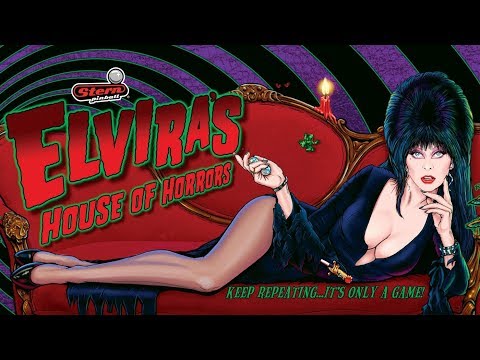 Stern Pinball - Elvira&#039;s House of Horrors Pinball Game Features!