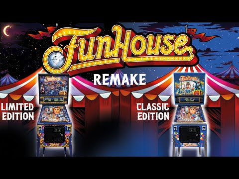 Funhouse Pinball Remake - Trailer ( Pedretti Gaming - EPC 2024)