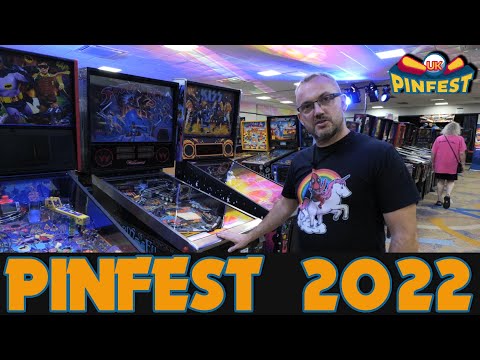 The biggest and best pinball event in the UK | Welcome to Pinfest 2022 | Arcade Tour