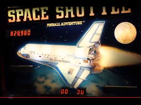 1984 Williams SPACE SHUTTLE pinball machine