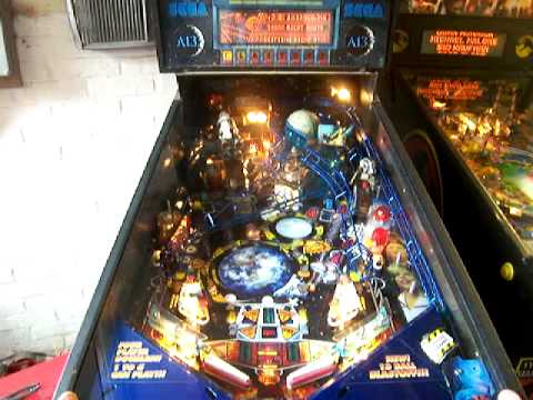 Sega Apollo 13 Arcade Pinball Machine 13 Ball Multiball!!!!