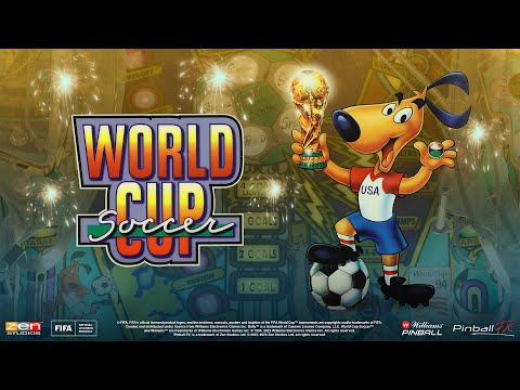 Williams™ Pinball - World Cup Soccer Arrives October 20!