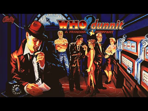 Williams™ Pinball Volume 9 | Solve the mystery on WHO dunnit™ - Coming AUGUST 14!