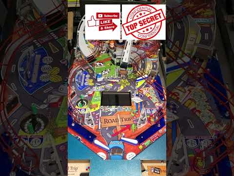 Sneak Peek of Prototype Road Trip Pinball Machine