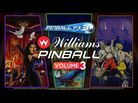 Williams Pinball Vol. 3 Now Available! Theatre of Magic! Championship Pub! Safe Cracker!