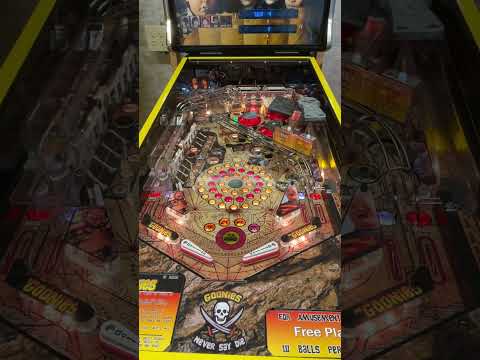 Custom Goonies Pinball Machine Gameplay