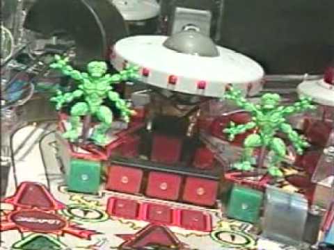 Attack From Mars Pinball Promo Video
