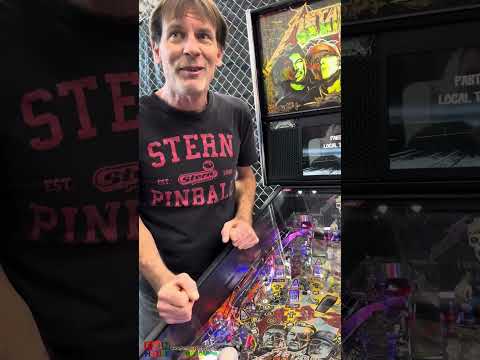 Borg explaining the main changes on the new Metallica. #metallica #pinball