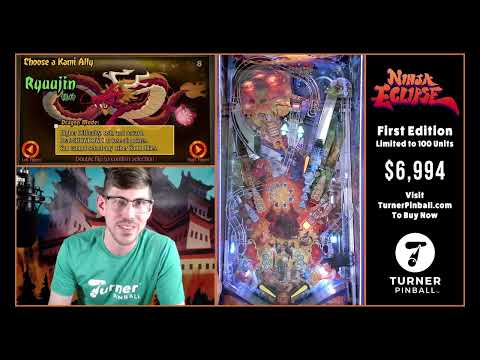 Official Ninja Eclipse Gameplay by Turner Pinball