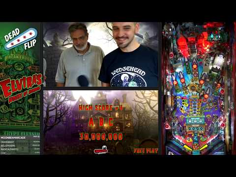 Elvira&#039;s House of Horrors Pinball Reveal from Stern Pinball