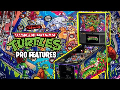 TMNT Pinball - Pro Model Game Features