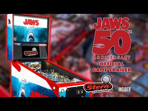 JAWS 50th Anniversary Pinball Game Trailer