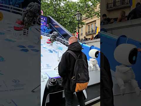 UEFA Champions Festival - ASTRO BOT Giant Pinball Machine #PS5 #PlayStation #Shorts