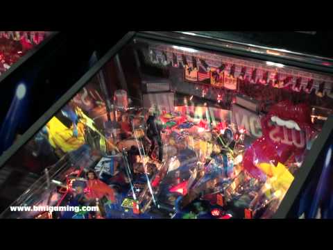 The Rolling Stones Pinball Machine - Special Sneak Preview - BMIGaming.com and Stern Pinball