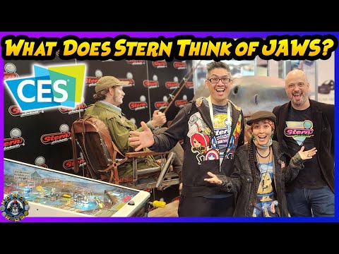 Interview w/ Stern Pinball about JAWS @CES 2024
