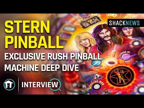 Stern Pinball Exclusive Rush Pinball Machine Deep Dive Interview