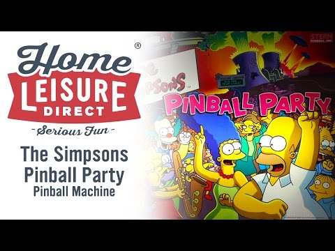 The Simpsons Pinball Party Pinball Machine (STERN 2003) (sold)