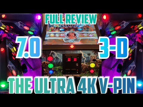 The BRAND NEW 7.0 ULTRA 4K Virtual Pinball Machine is HERE! Rec Room World FULL REVIEW 2023!