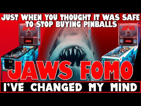 JAWS Pinball Machine by Stern | Do you have FOMO? | What&#039;s the best art package Pro, Premium or LE?