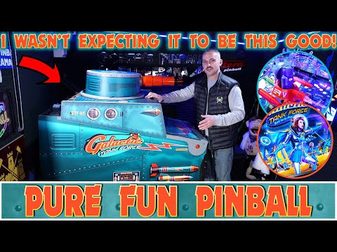 A Surprisingly Fun Game | Galactic Tank Force Pinball Machine Review &amp; Initial Reaction