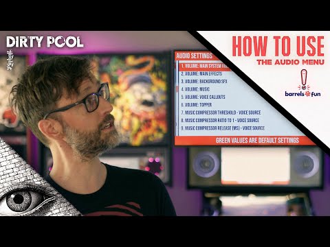 Barrels of Fun Pinball – How to Use the Audio Menu