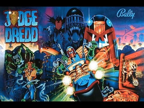 Bally Judge Dredd Pinball Promo Video 1993