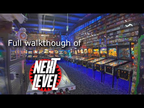 Full Walkthrough of Next Level Pinball Museum