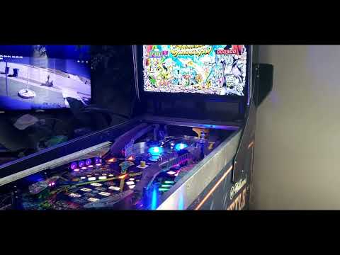 Cosmic Carnival Redux play test (Homebrew) pinball