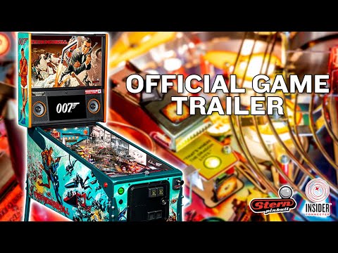 James Bond 007 Pinball Game Trailer