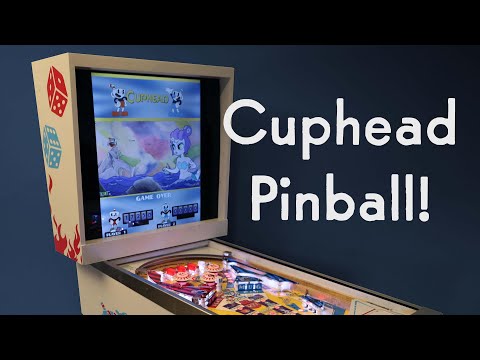 Cuphead pinball gameplay