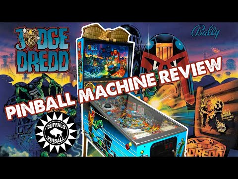 Judge Dredd Pinball Machine Review (Bally, 1993)