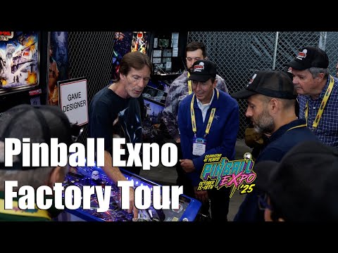 2025 Pinball Expo Factory Tour