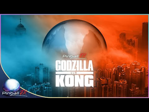 Godzilla and Kong unleash their powers in Pinball FX