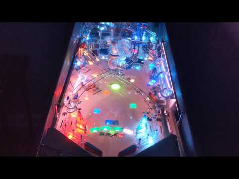 Metroid Pinball: Attract Mode With Light Bars