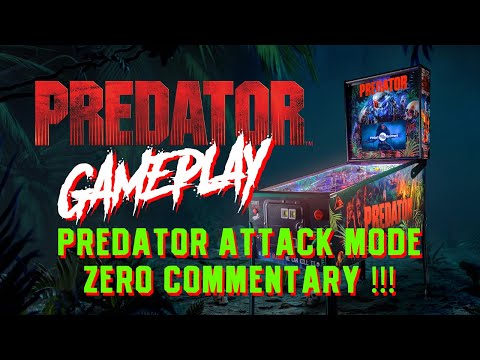The Predator Pinball | Predator Attack Gameplay