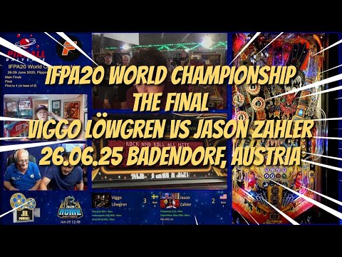 IFPA20 World Pinball Championships THE FINAL: 29-Jun-25