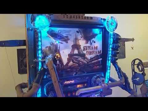 HOW THE WORLD&#039;S FIRST STEAMPUNK PINBALL MACHINE WORKS....