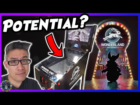 81% Scale Home Arcade REAL Pinball for $800??!!! - Wonderland Amusements Pinball Preview