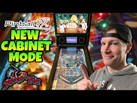 Pinball FX Cabinet Mode And Swords Of Fury Gameplay!