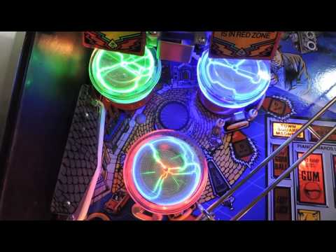 New Plasma Pop Bumper Technology for Pinball Machines
