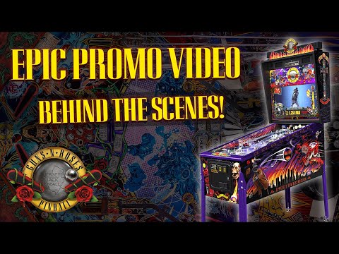 Guns N&#039; Roses &#039;Not In This Lifetime&#039; Pinball Promo Video Behind The Scenes